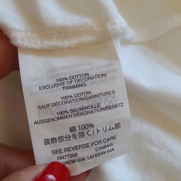 Madewell Casual Cotton Logo Spellout Tee Tshirt Loose Fit Womens Size Medium - Picture 14 of 14